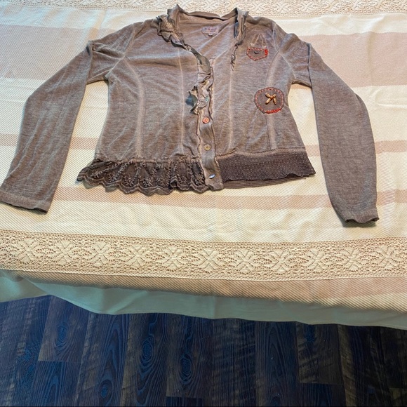 For Her Paris Tops - For Her Paris Button Down Patchwork Top